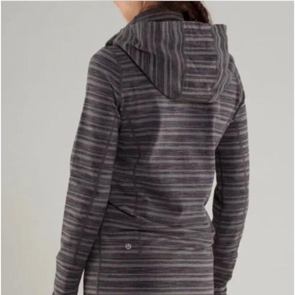 Lululemon Stride Jacket Black Stripes Galore / Black - Picture 2 of 12